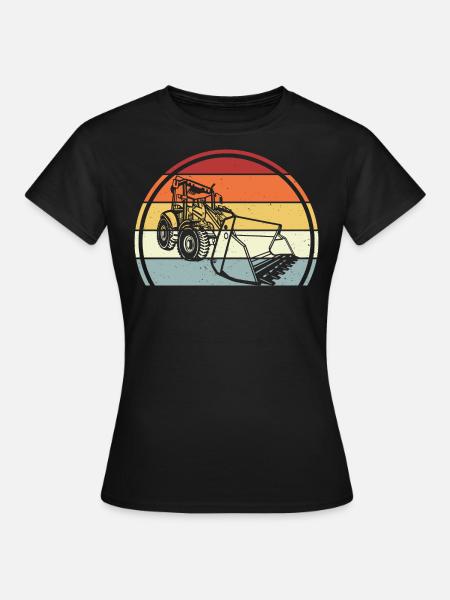 Bagger - Frauen T-Shirt - Schwarz