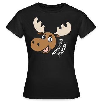 Orignal amusé - T-shirt Femme - noir - Devant - AI Model Female 172 dark (172cm)