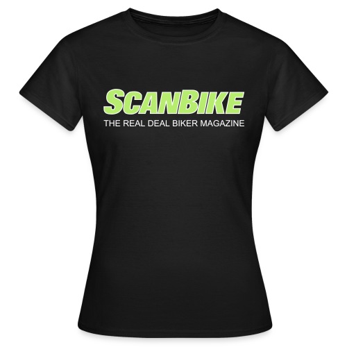 ScanbikeGreen&white - T-shirt dam