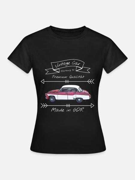 Wartburg 311 Shirt - Frauen T-Shirt - Schwarz