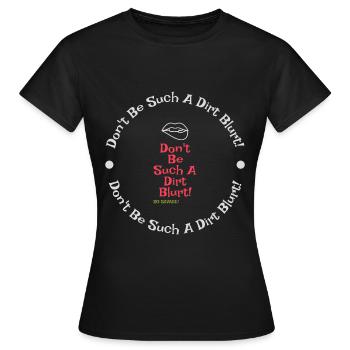DBSADB Rot &; Grün - Frauen T-Shirt - Schwarz - Vorne - AI Model Female 172 dark (172cm)