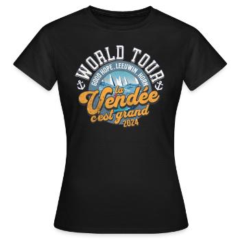 Welttournee Regatta 2024 - Frauen T-Shirt - Schwarz - Vorne - AI Model Female 172 dark (172cm)
