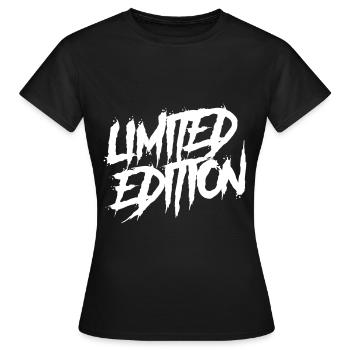 limited edition - T-shirt Femme - noir - Devant - AI Model Female 172 dark (172cm)