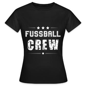 Équipe de football - T-shirt Femme - noir - Devant - AI Model Female 172 dark (172cm)