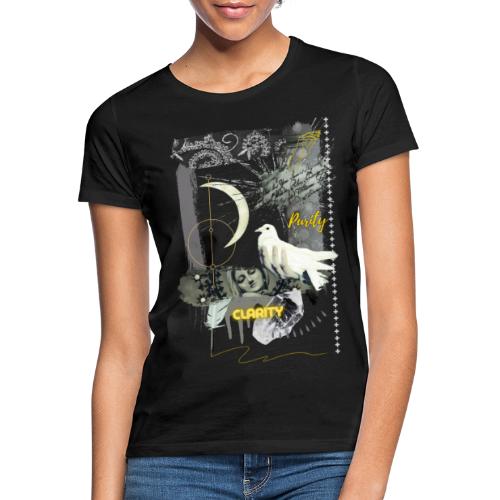 Virgo Dove Moon - Dame-T-shirt