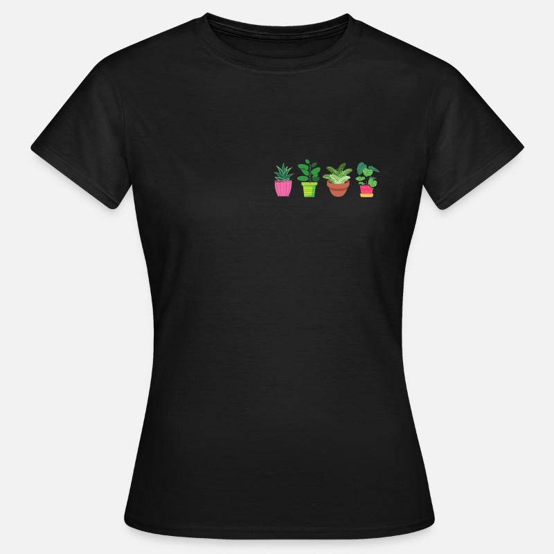 flowers - Women's T-Shirt - black