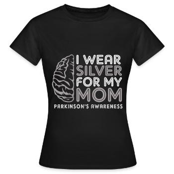 Parkinson Krankheit - Frauen T-Shirt - Schwarz - Vorne - AI Model Female 172 dark (172cm)