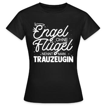 Junggesellinnenabschied Brautjungfer Hochzeit Team - Frauen T-Shirt - Schwarz - Vorne - AI Model Female 172 dark (172cm)