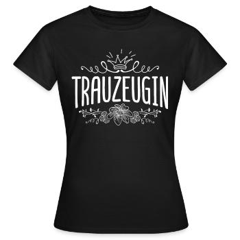 Junggesellinnenabschied Brautjungfer Hochzeit Team - Frauen T-Shirt - Schwarz - Vorne - AI Model Female 172 dark (172cm)