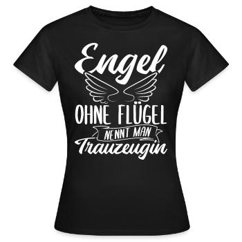 Junggesellinnenabschied Brautjungfer Hochzeit Team - Frauen T-Shirt - Schwarz - Vorne - AI Model Female 172 dark (172cm)