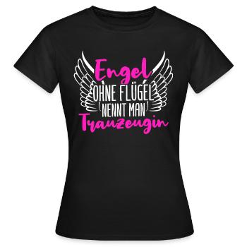 Junggesellinnenabschied Brautjungfer Hochzeit Team - Frauen T-Shirt - Schwarz - Vorne - AI Model Female 172 dark (172cm)