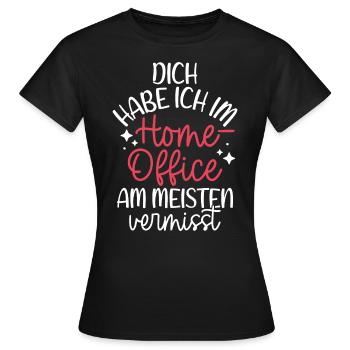 Zurück zur Arbeit Geschenkidee Freundschaft Arbeit - Frauen T-Shirt - Schwarz - Vorne - AI Model Female 172 dark (172cm)