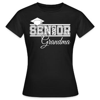 Senior 2023 Oma Stolze Oma von Graduate - Frauen T-Shirt - Schwarz - Vorne - AI Model Female 172 dark (172cm)