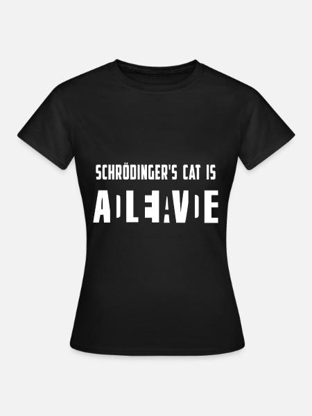 Physiker - Frauen T-Shirt - Schwarz