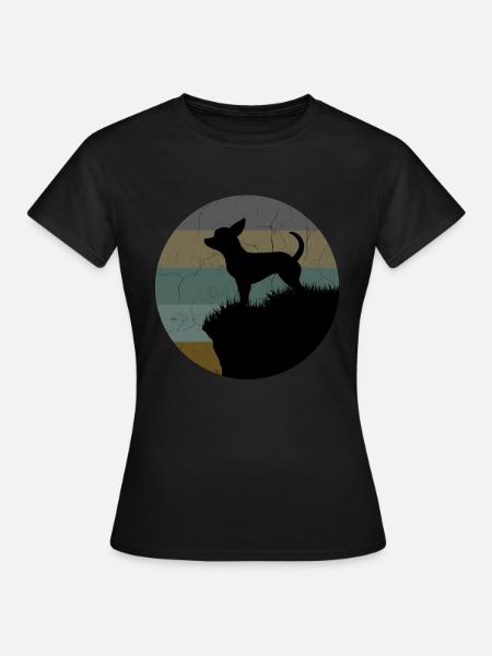 Chihuahua - T-shirt Femme - noir