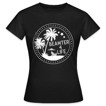 Fonctionnaire 4 vie - T-shirt Femme - noir - Devant - AI Model Female 172 dark (172cm)