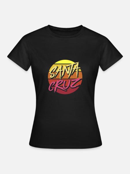 Santa Cruz - Frauen T-Shirt - Schwarz