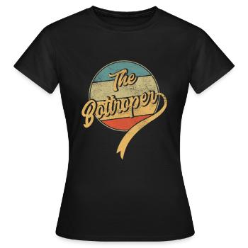 The Bottroper - Frauen T-Shirt - Schwarz - Vorne - AI Model Female 172 dark (172cm)