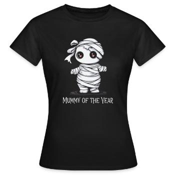 T-shirt d’Halloween, chemise de maman de l’année, mamans - T-shirt Femme - noir - Devant - AI Model Female 172 dark (172cm)