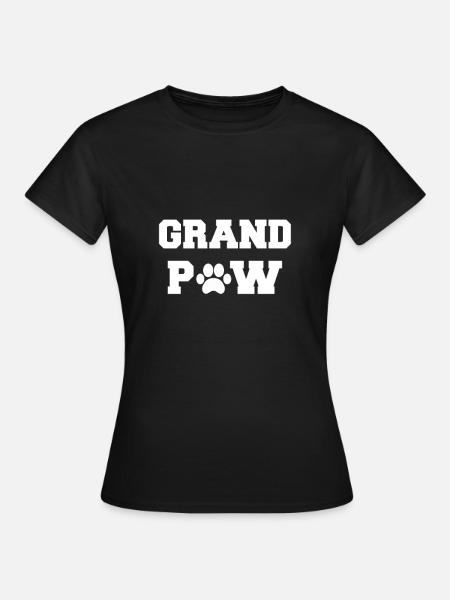 Grand Paw - Frauen T-Shirt - Schwarz