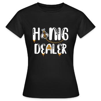 Miel Dealer - T-shirt Femme - noir - Devant - AI Model Female 172 dark (172cm)