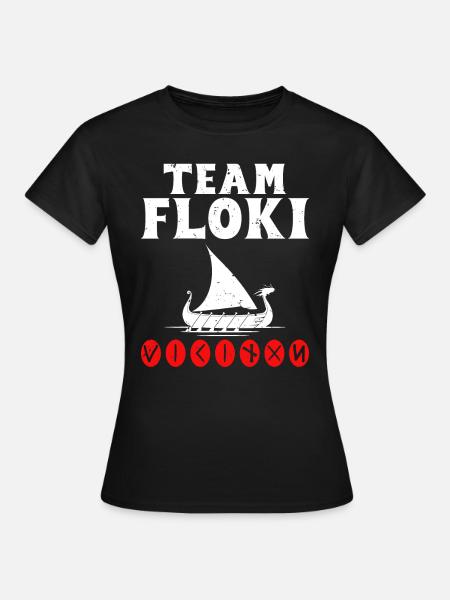Team Floki der Schiffsbauer - Frauen T-Shirt - Schwarz