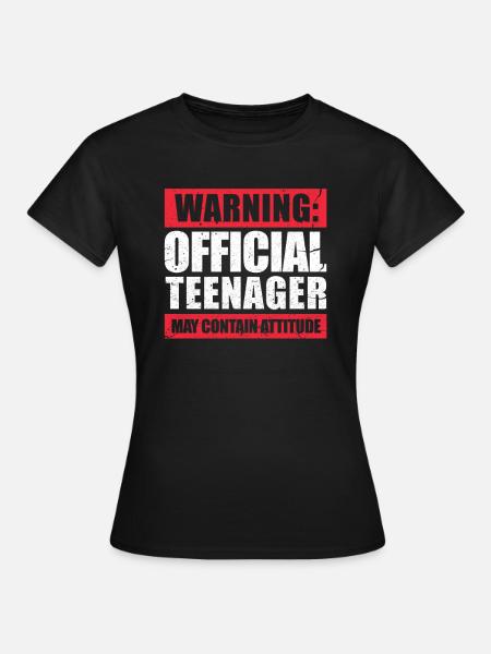 Teenager 13. Geburtstag 13 Jahre Bday Geschenk - Dame-T-shirt - sort