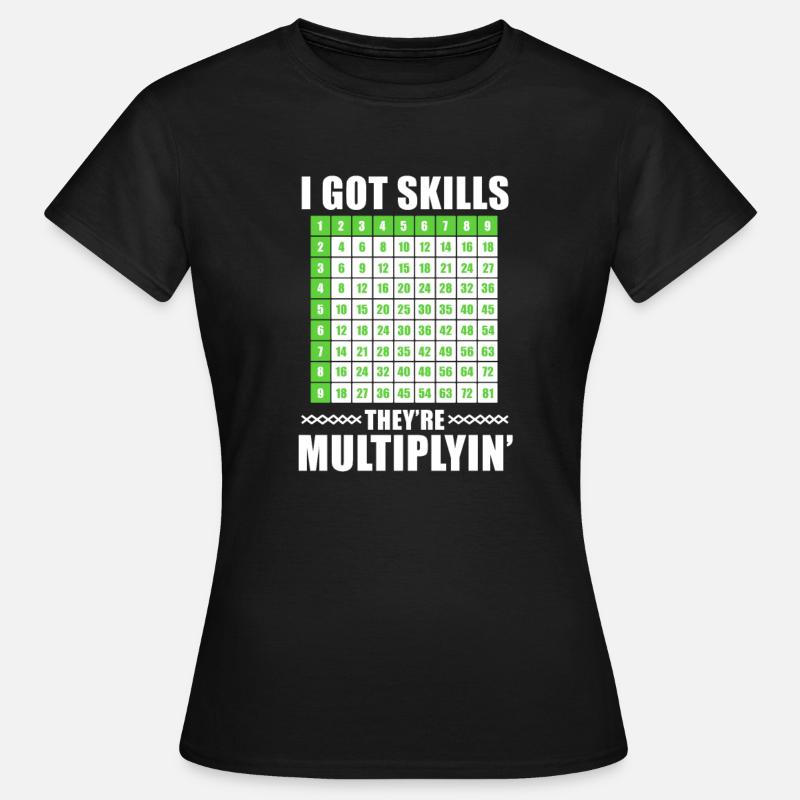 Math math - Women's T-Shirt - black