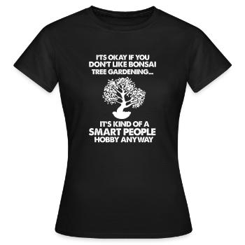 Bonsai - Women's T-Shirt - black - Front - AI Model Female 172 dark (172cm)