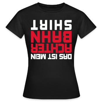 Roller coaster roller coasters gift - Women's T-Shirt - black - Front - AI Model Female 172 dark (172cm)