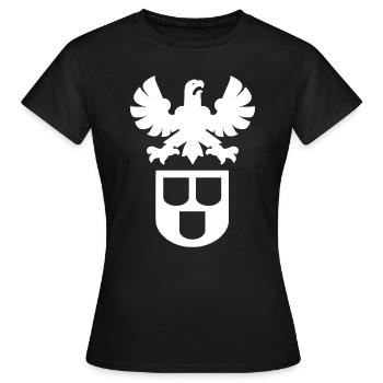 Painter Painter Guild Sign Gift - Women's T-Shirt - black - Front - AI Model Female 172 dark (172cm)