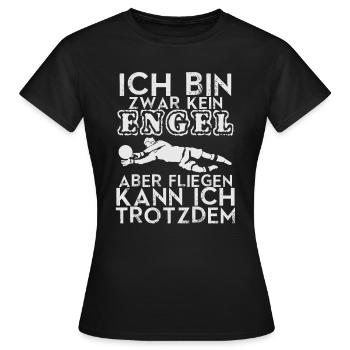 Cadeau de vol gardien gardien gardien gardien - T-shirt Femme - noir - Devant - AI Model Female 172 dark (172cm)