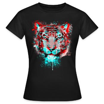 Mushin Ire Channel Remix - Frauen T-Shirt - Schwarz - Vorne - AI Model Female 172 dark (172cm)