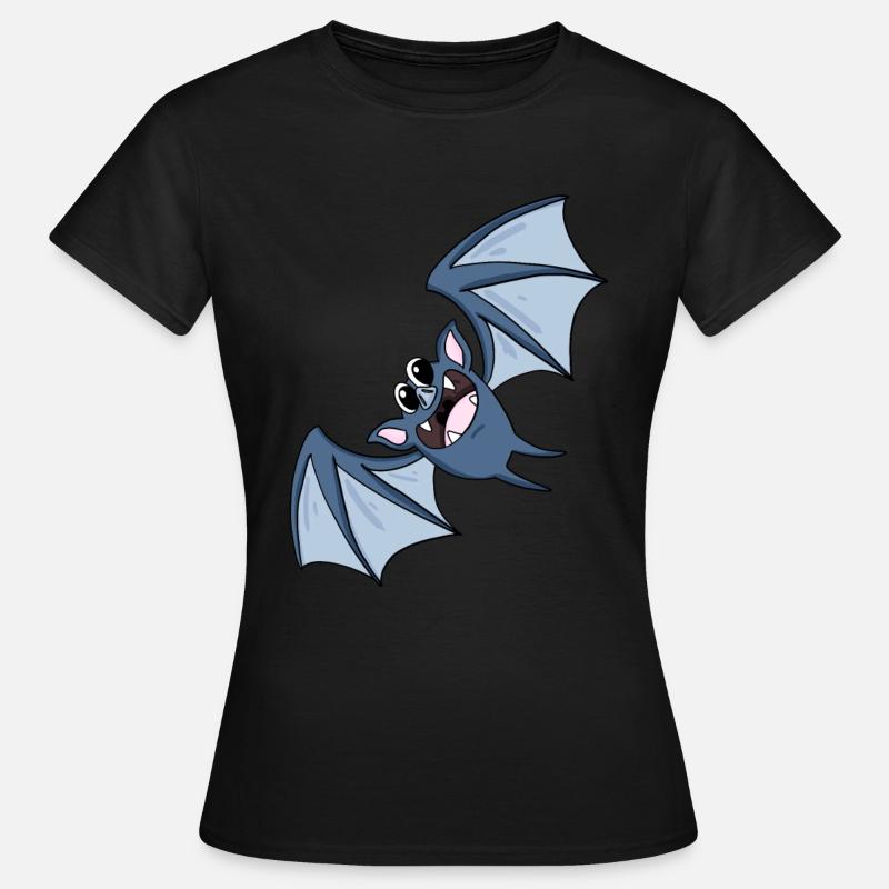 Fledermaus - Frauen T-Shirt - Schwarz
