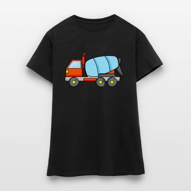 Construction vehicles Construction site Construction vehicle Women's T-Shirt