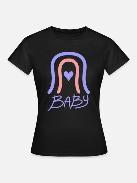 Baby - Frauen T-Shirt - Schwarz