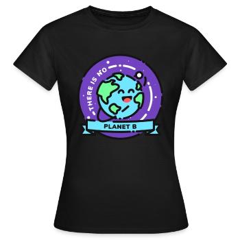 Protection de l'environnement abeille mer - T-shirt Femme - noir - Devant - AI Model Female 172 dark (172cm)