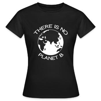 Environnement Protection de l'environnement Nature - T-shirt Femme - noir - Devant - AI Model Female 172 dark (172cm)
