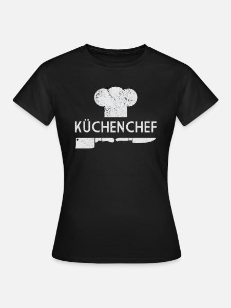 Koch - Frauen T-Shirt - Schwarz