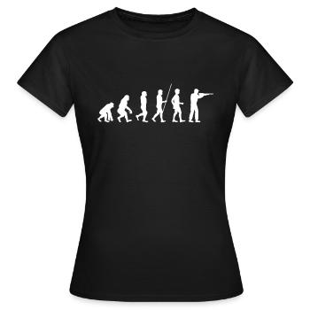 Club de tir sportif tir - T-shirt Femme - noir - Devant - AI Model Female 172 dark (172cm)
