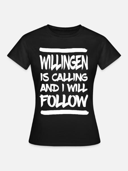 Willingen Party Winterurlaub - Frauen T-Shirt - Schwarz