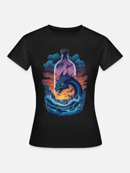 Dragon - Women's T-Shirt - black