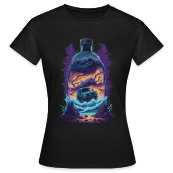 Camion de véhicule hors route - T-shirt Femme - noir - Devant - AI Model Female 172 dark (172cm)