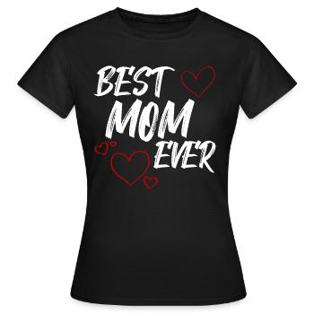 Meilleure maman de tous les temps - T-shirt Femme - noir - Devant - AI Model Female 172 dark (172cm)