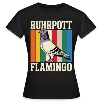 Rhénanie-du-Nord-Westphalie Rhénanie-du-Nord-Westphalie Rhénanie-du-Nord-Westphalie Allemagne Ruhrpott - T-shirt Femme - noir - Devant - AI Model Female 172 dark (172cm)