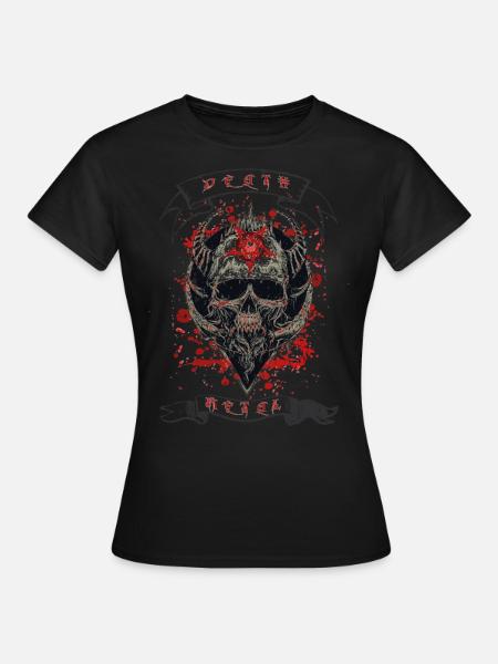 Death Metal Heavy Rock Music - Frauen T-Shirt - Schwarz
