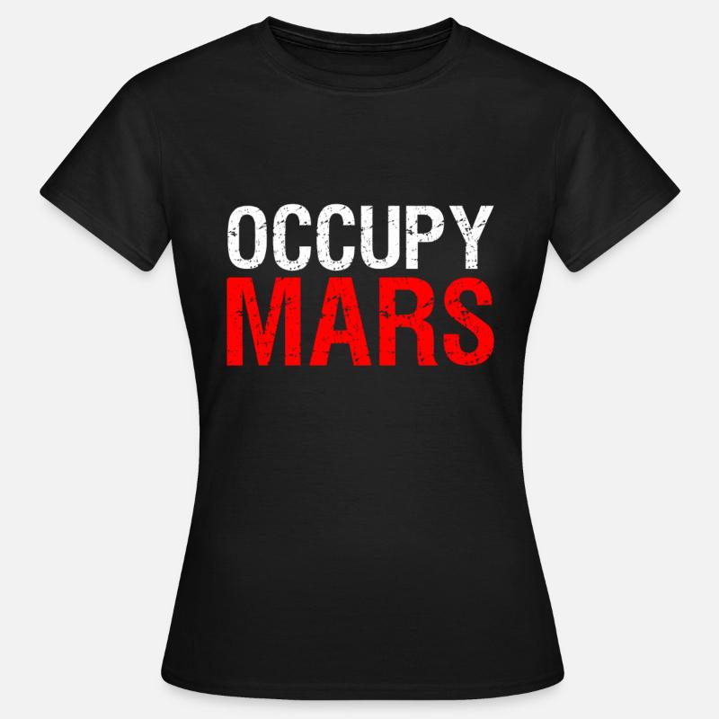 Occupy Mars - Women's T-Shirt - black