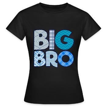 Big Bro 3 - T-shirt Femme - noir - Devant - AI Model Female 172 dark (172cm)