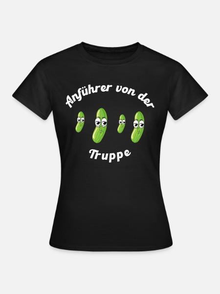 Anführer der Truppe - Frauen T-Shirt - Schwarz