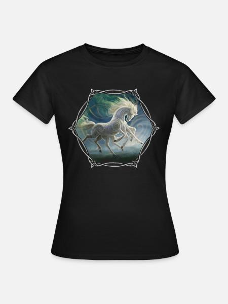 Sleipnir - Frauen T-Shirt - Schwarz